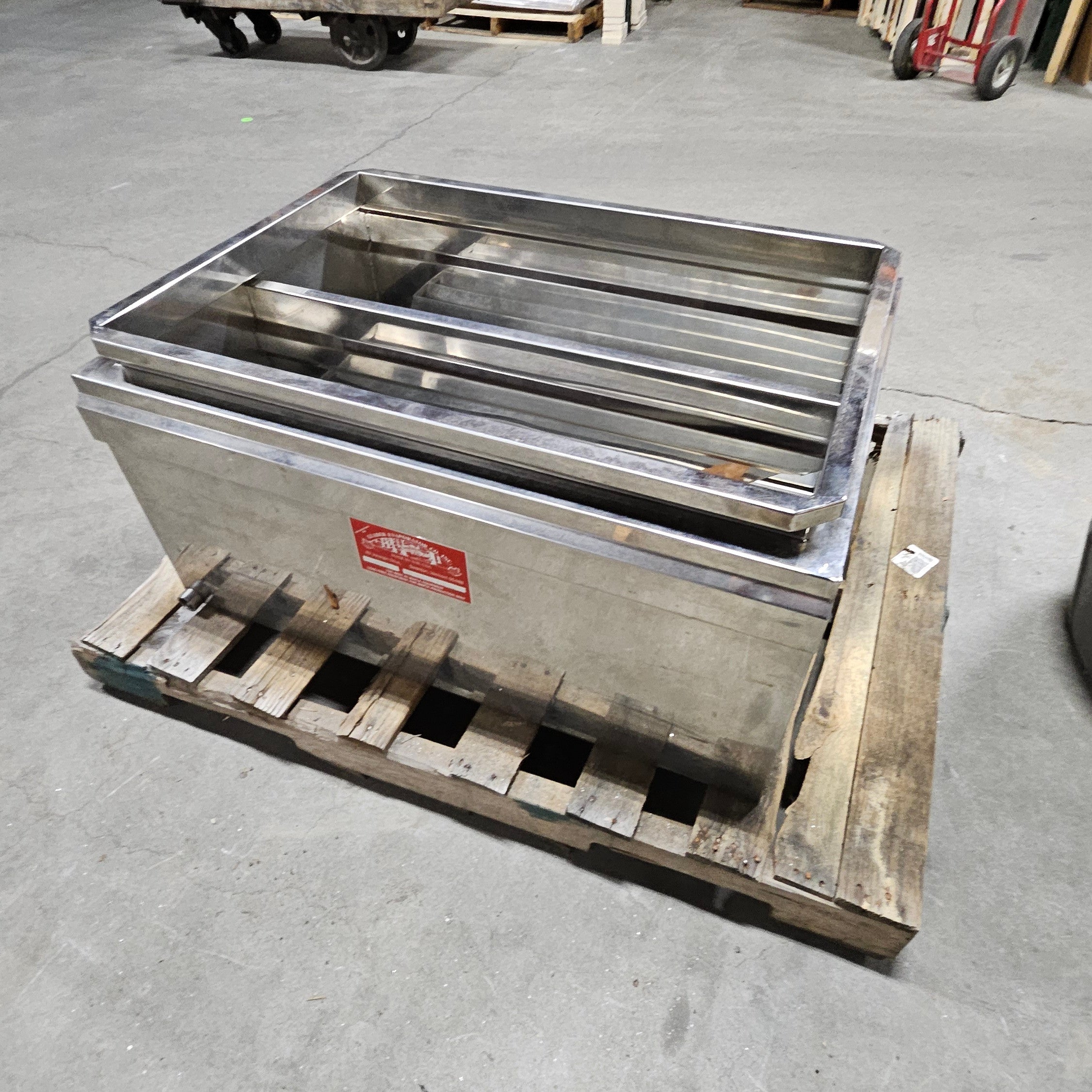 2'x3' Welded Raised Flue Pan