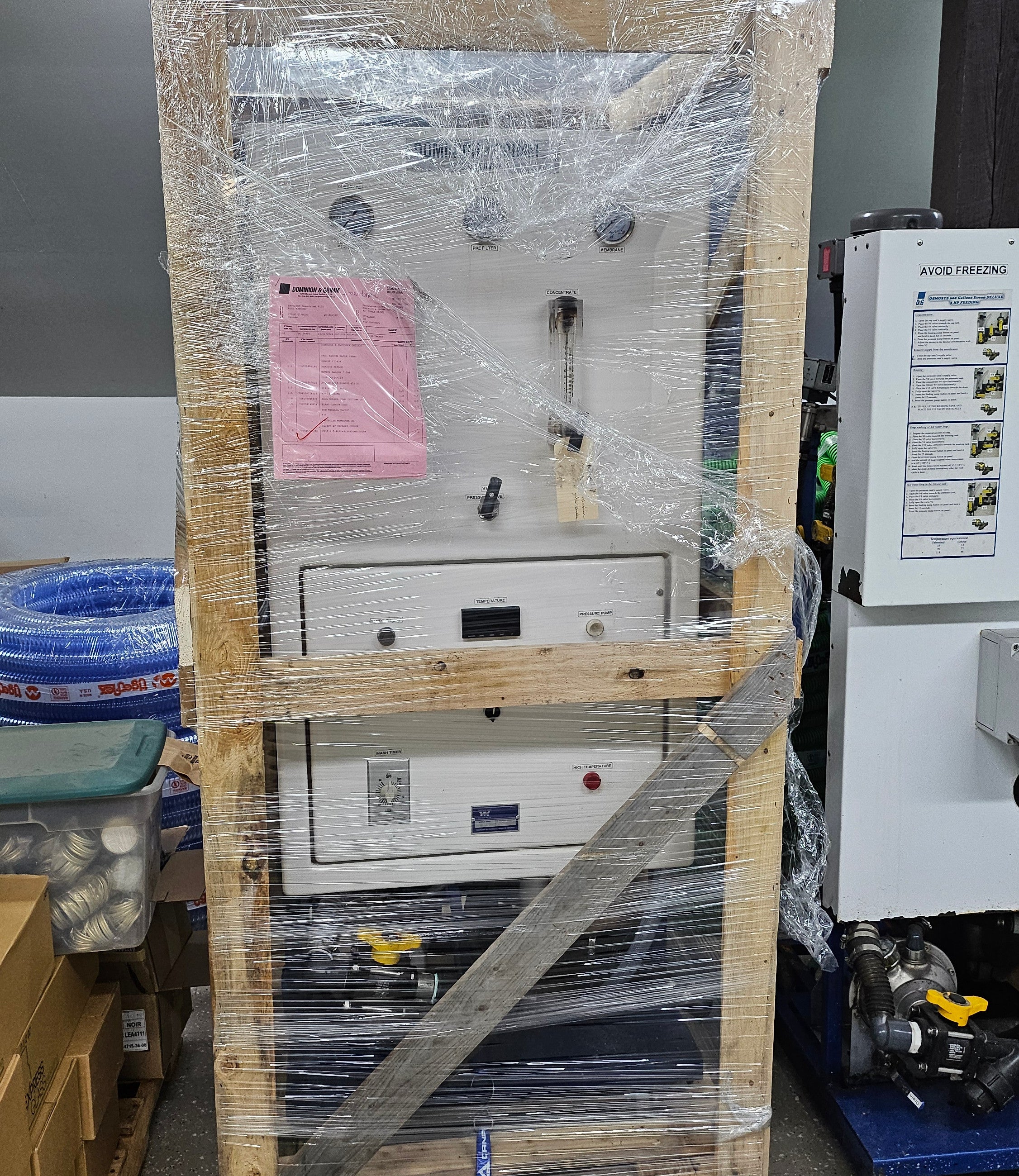 D&G RO Machine600 GPH w/New Membrane