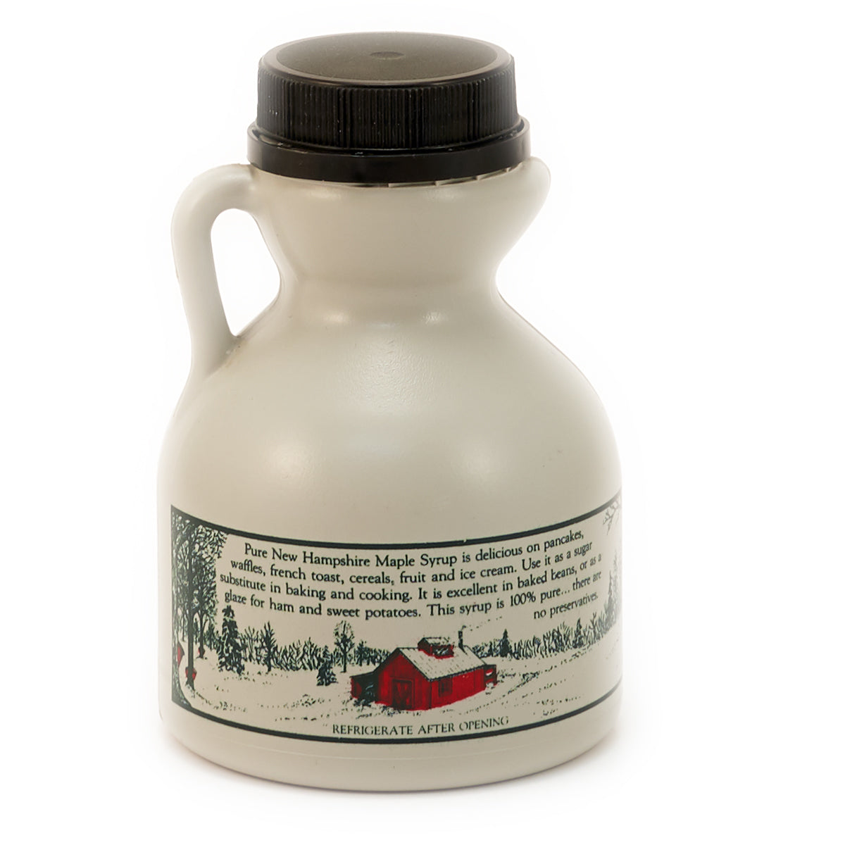 1/2 Pint of Grade A Amber Color - Rich Taste Maple Syrup