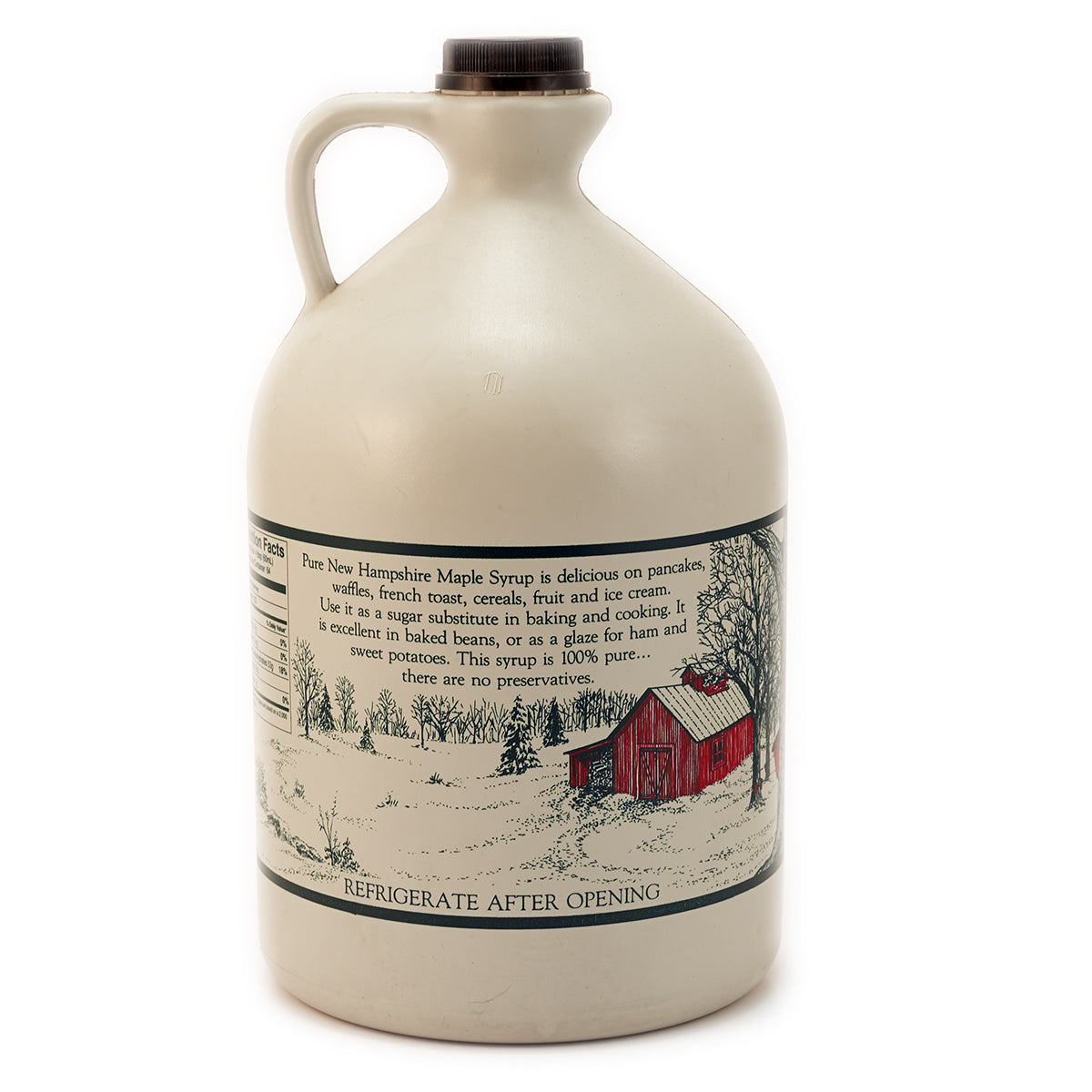 1 Gallon of Grade A Amber Color - Rich Taste Maple Syrup