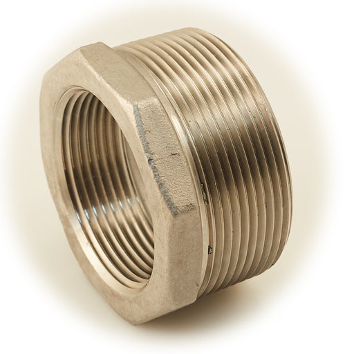 1.5" x3/4" Stainless Threaded Reducing Bushing