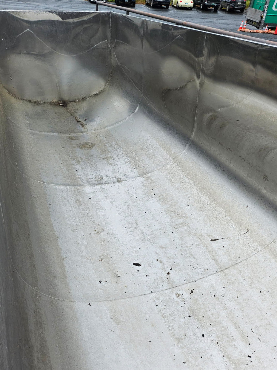 Used 2,111 Gallon Lapierre Stainless Tank (5'x16'x50 1/2")