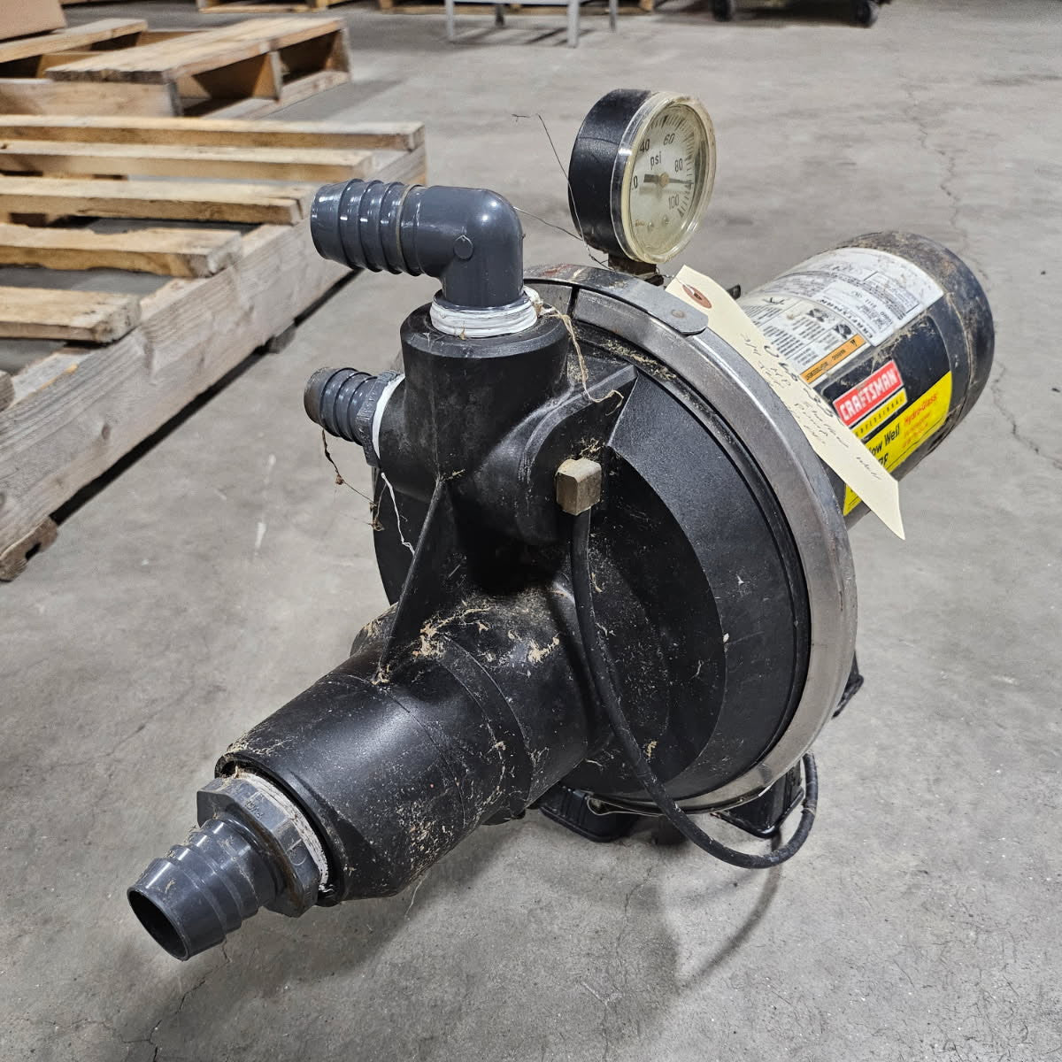 Used 3/4 HP Shallow Well Jet Pump