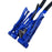 Two Hand 5/16" Tubing Fitting Machine w/Cutter (blue)