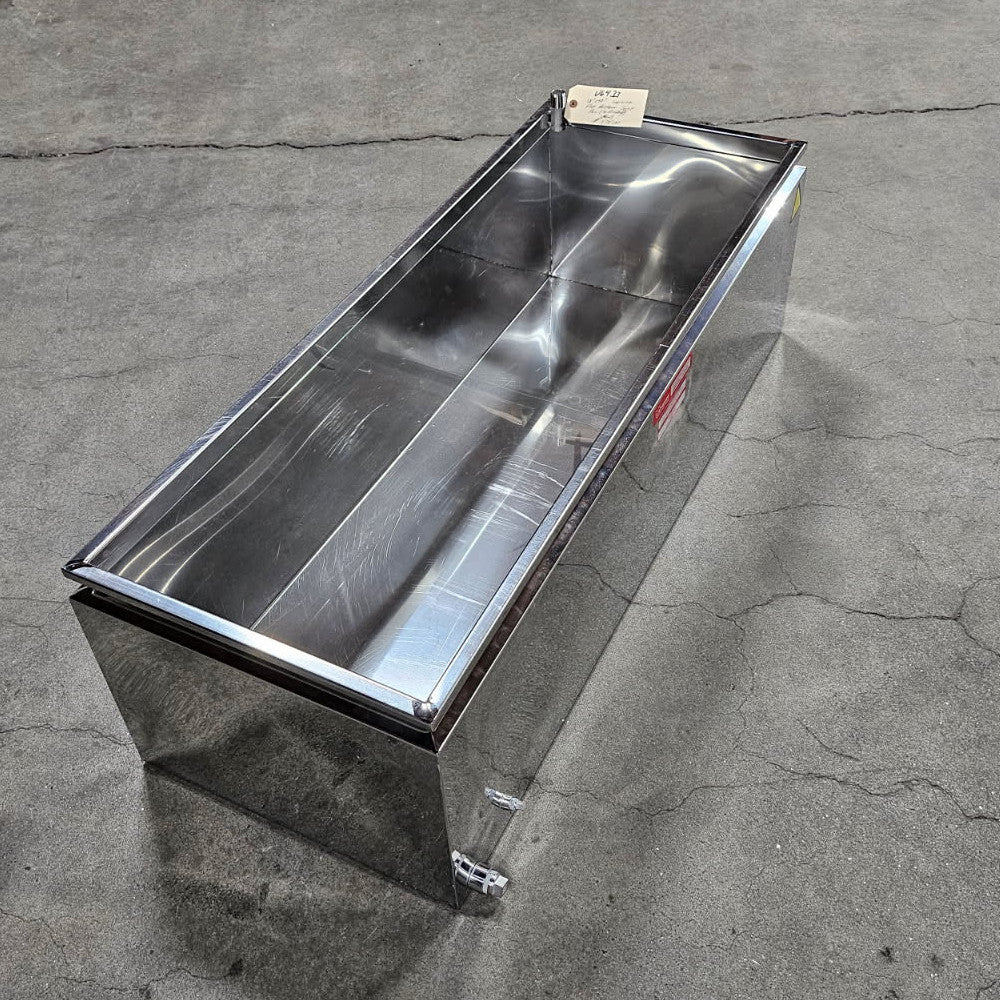 18"x4' Lapierre Flat Bottom Syrup Pan (no dividers) New