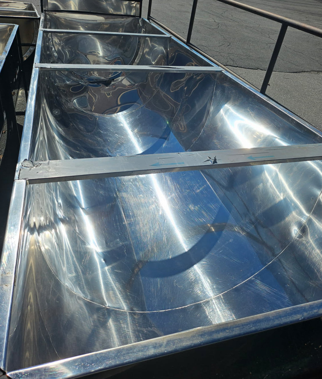 Used 1,023 Gallon CDL Stainless Tank (4'x14'x3')