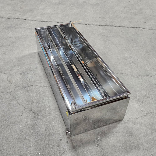 18"x48" Lapierre Flat Bottom Syrup Pan w/Valves (New)