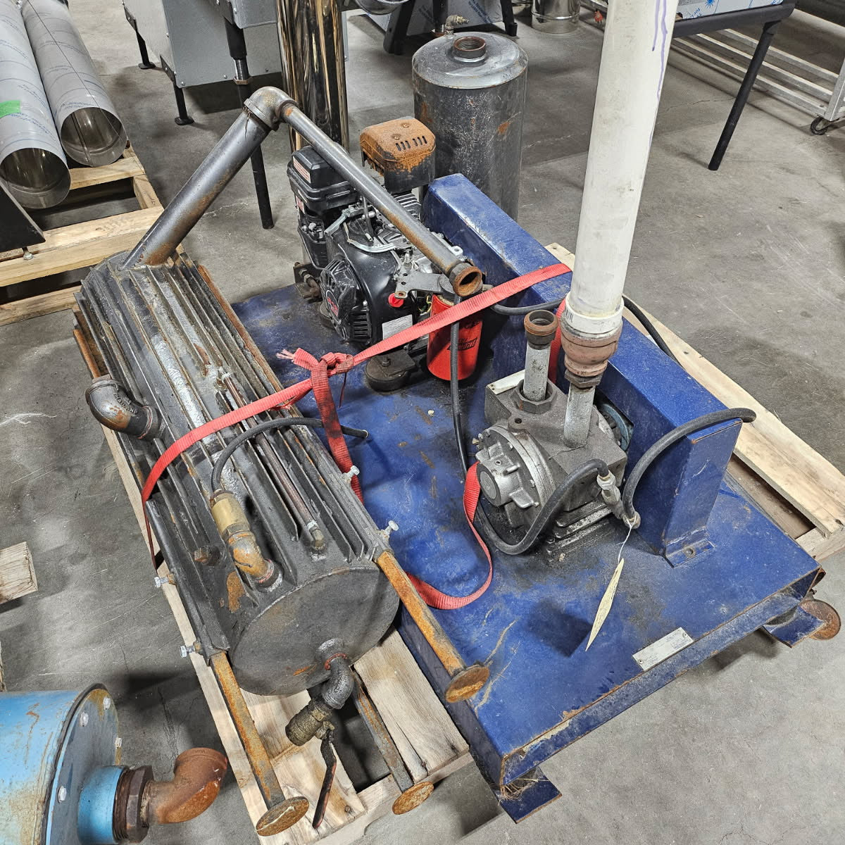 Used Airablo Gas Vacuum Pump w/a 151 Pump Head (for 1,500 +/- Taps)