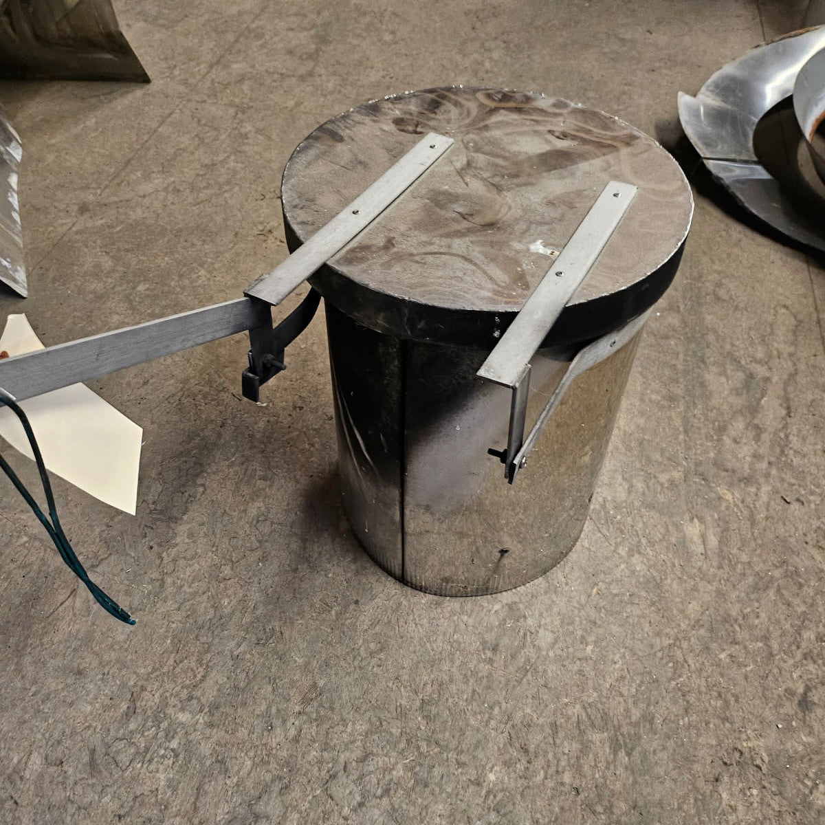 12" Smoke Stack Cover w/15" of Smoke Stack