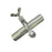 1" Stainless Tri-Clamp Fitting with Barbs on Both Ends