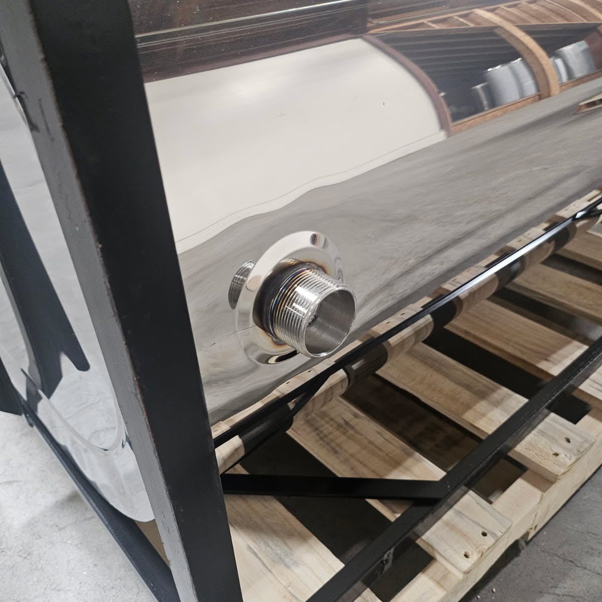 160 Gallon CDL Stainless Storage Tank (2'Wx4'Lx3'H)