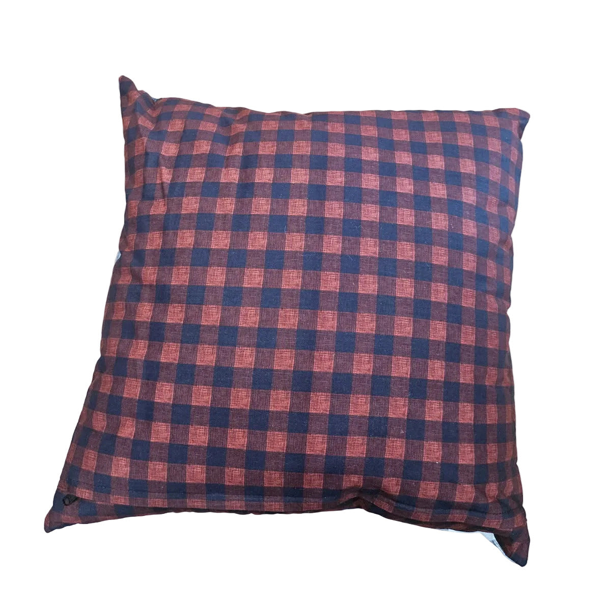 Throw Pillow with Sugar House and Trees