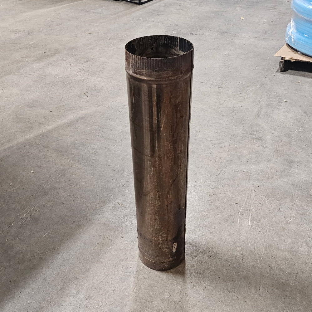 8" Used Stainless Smoke Stack (3' length)