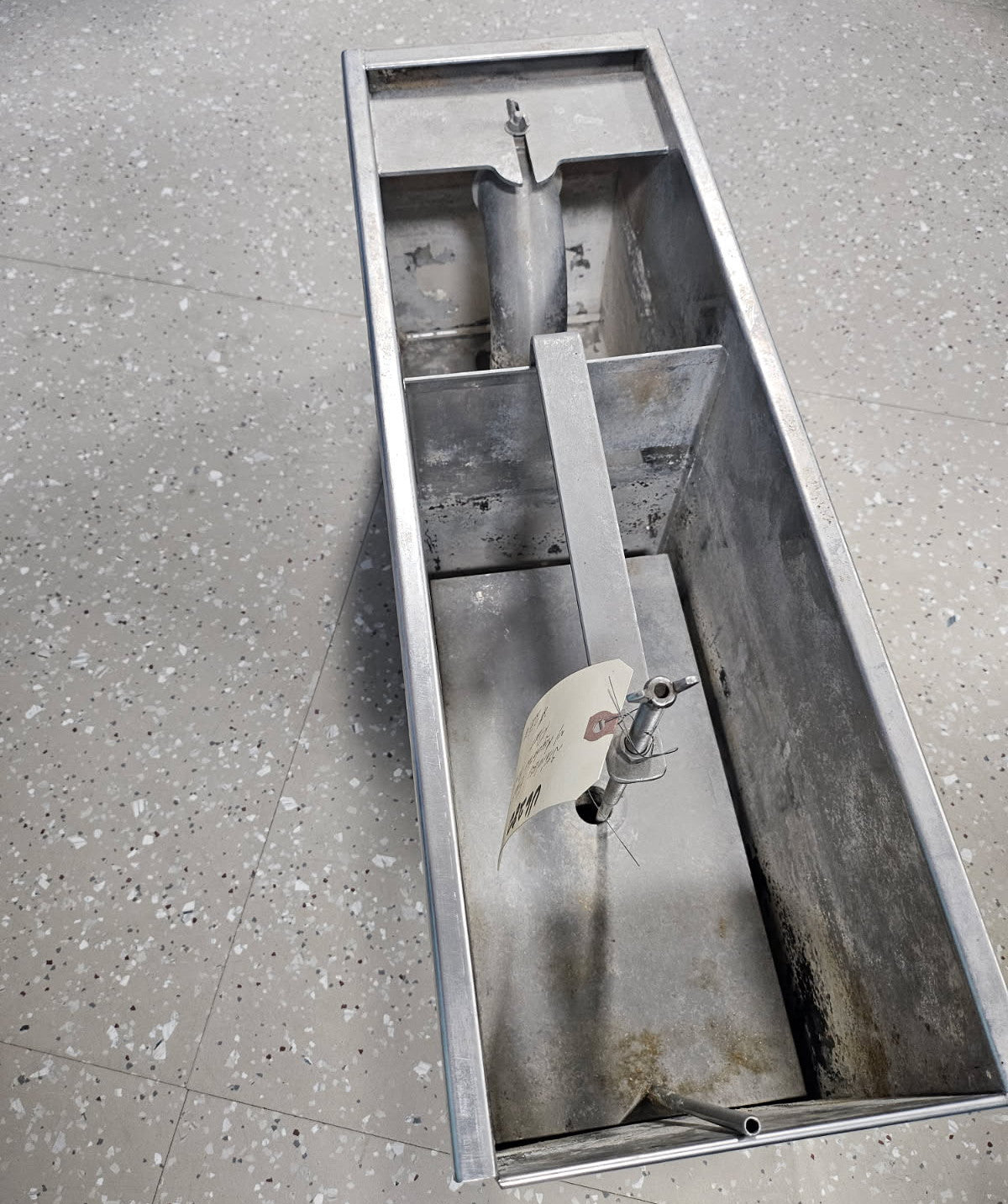 Used Stainless Float Box w/Regulator Arm and Float