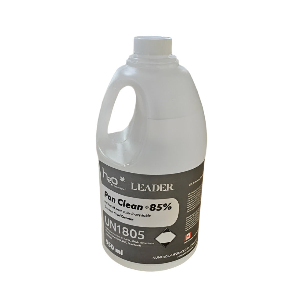 1 Quart Clear Liquid Leader Pan Cleaner Concentrated