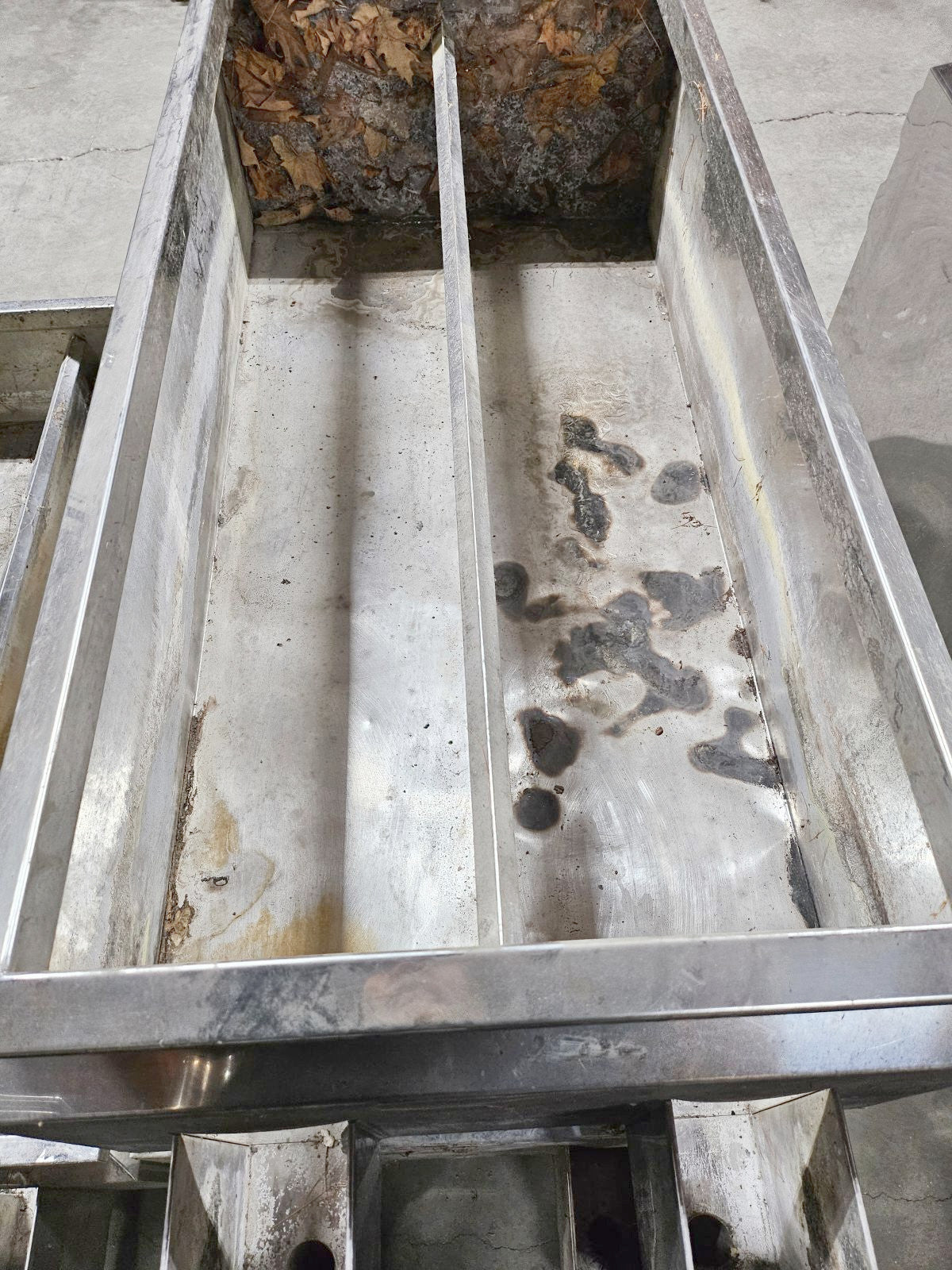 Used 4'x2' Welded Cross Flow Syrup Pan