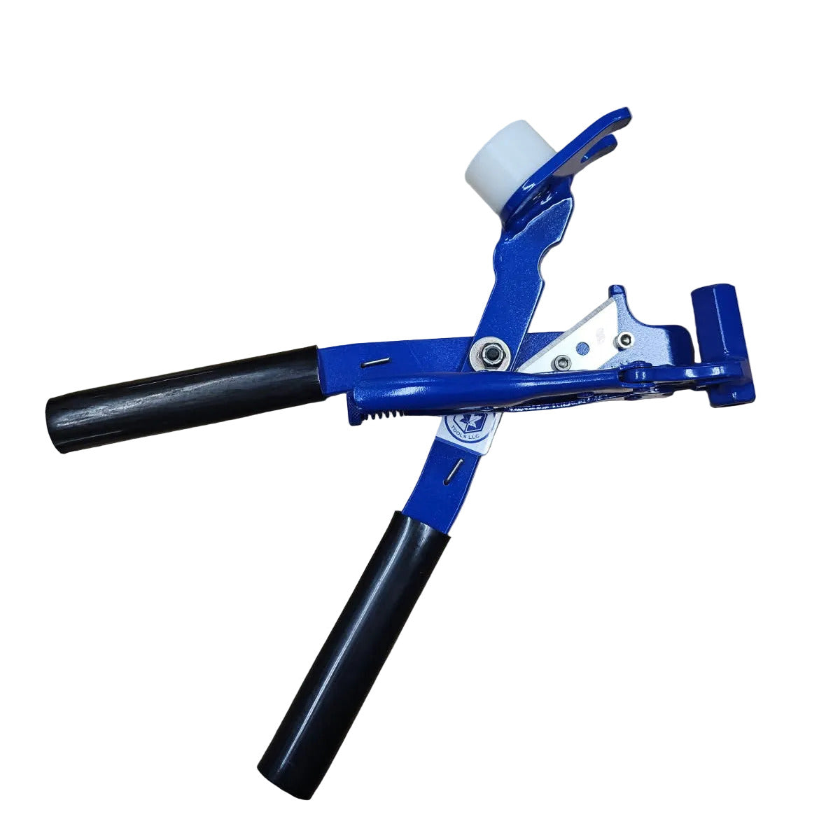 One Hand Tubing Fitting Machine w/Cutter and Hammer for 5/16" Tubing (blue)