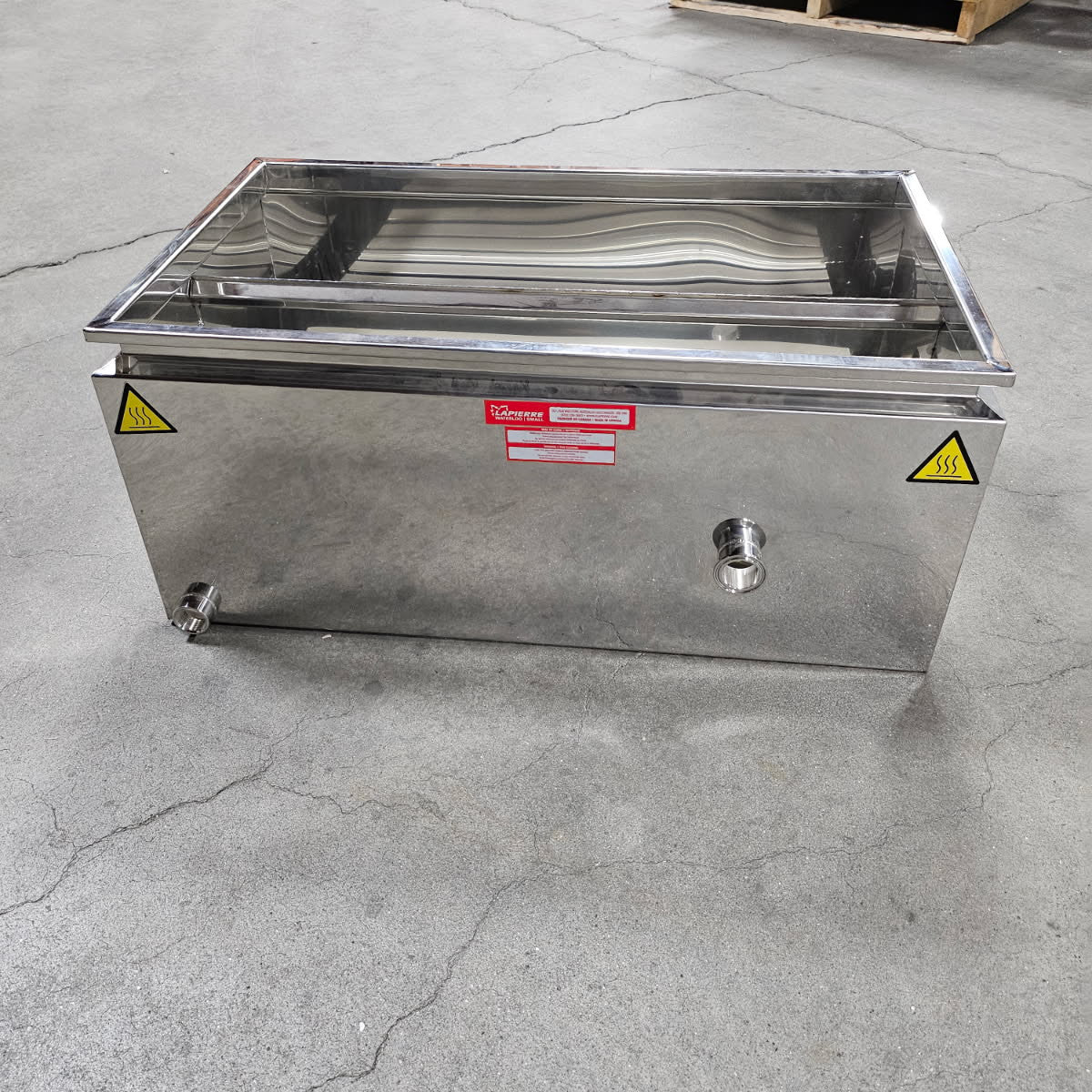 19"x32" Lapierre Mini Pro Model Flue Pan (New)