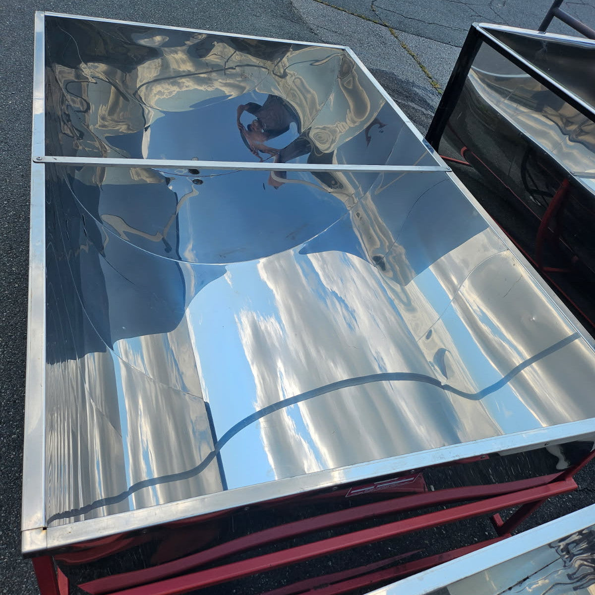 Used 300 Gallon Leader SS Tank 49"x74"x29"
