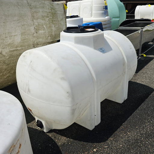 Used 325 Gallon Plastic Horizontal Tank