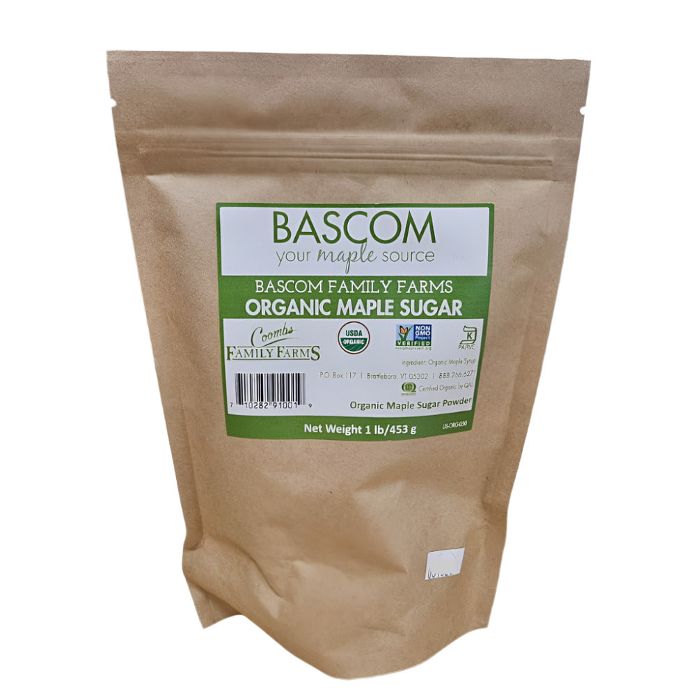 1 lb Bag Pure Maple Powder Sugar Organic