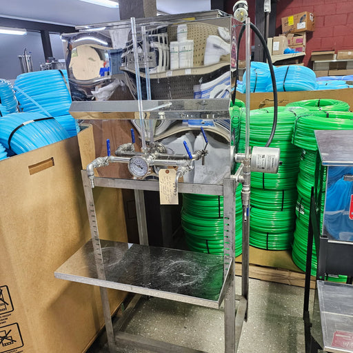 20 Gallon Next Gen Water Jacketed Canner w/Stand, and Two Valves (excellent)