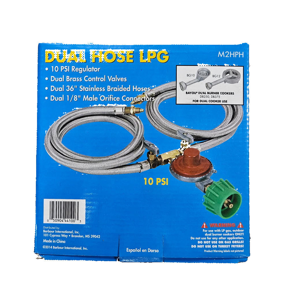 Gas Line Hose and Regulator for Gas 16"x34" Finisher