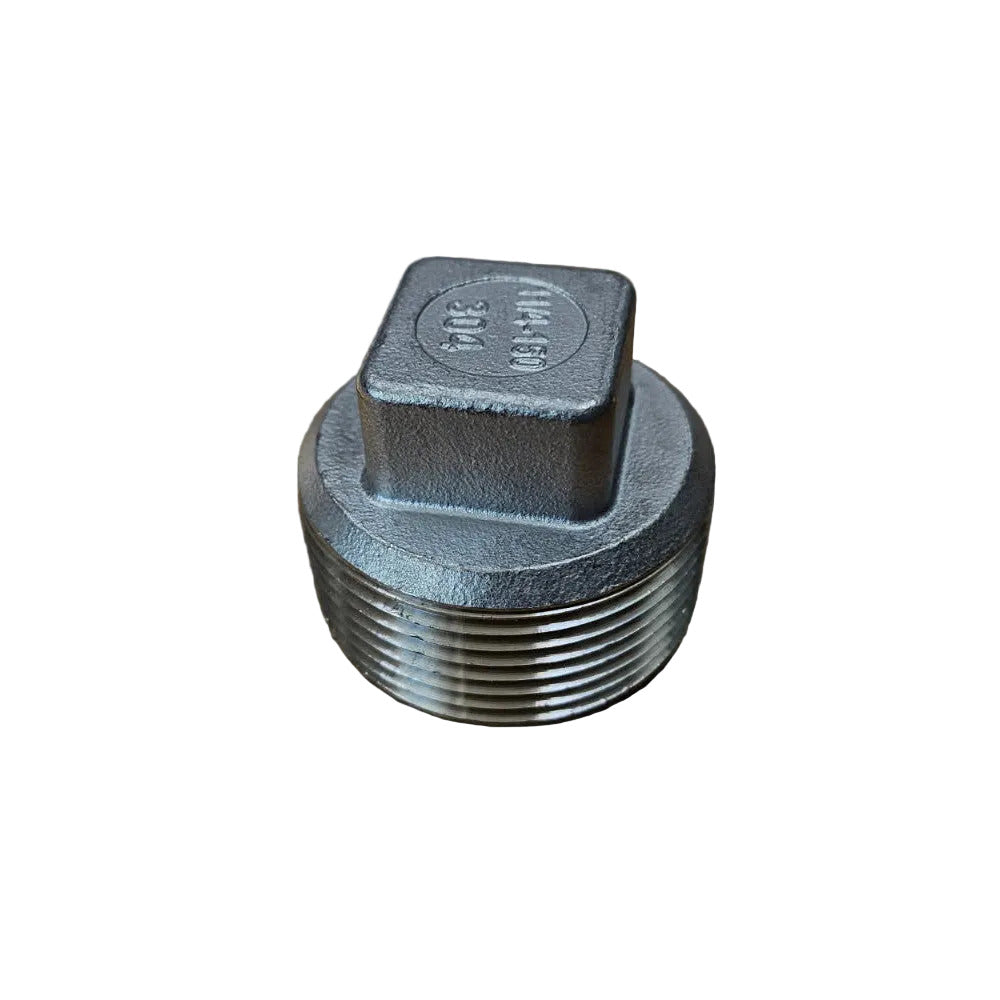 2" Stainless Threaded Plug
