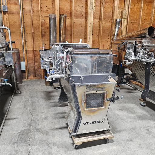 2'x8' Lapierre Vision Evaporator with Cross Flow Pans, Blower and Fire Bricks