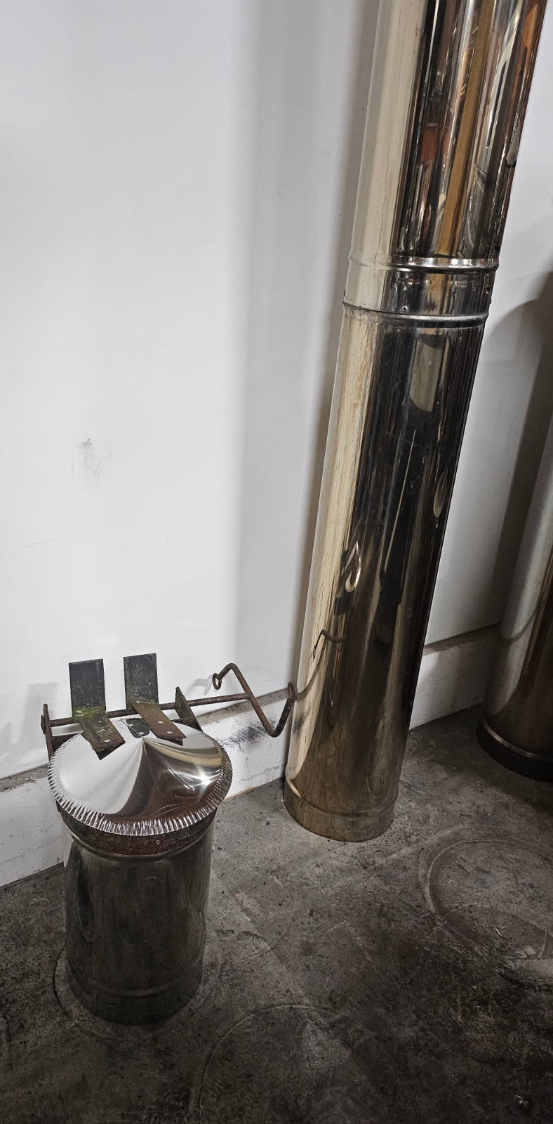 30"x8' Waterloo Oil Fired Evaporator, all insulated w/Carlin 301 Burner, Raised Flue Welded Pans (6' flue pan and 2' syrup pan) and Stainless Stack