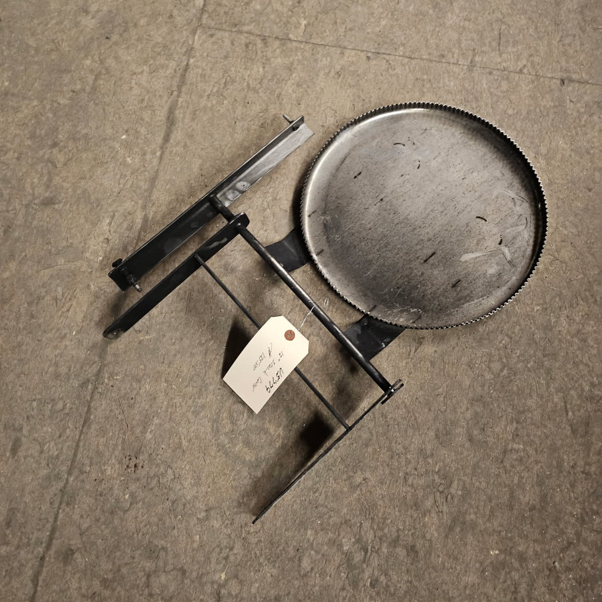 Used 12" Stainless Stack Cover