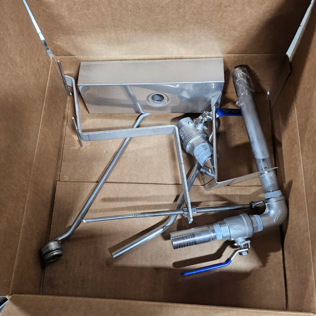 18"x4' Lapierre Accordion Pan w/Shallow Flues (New)