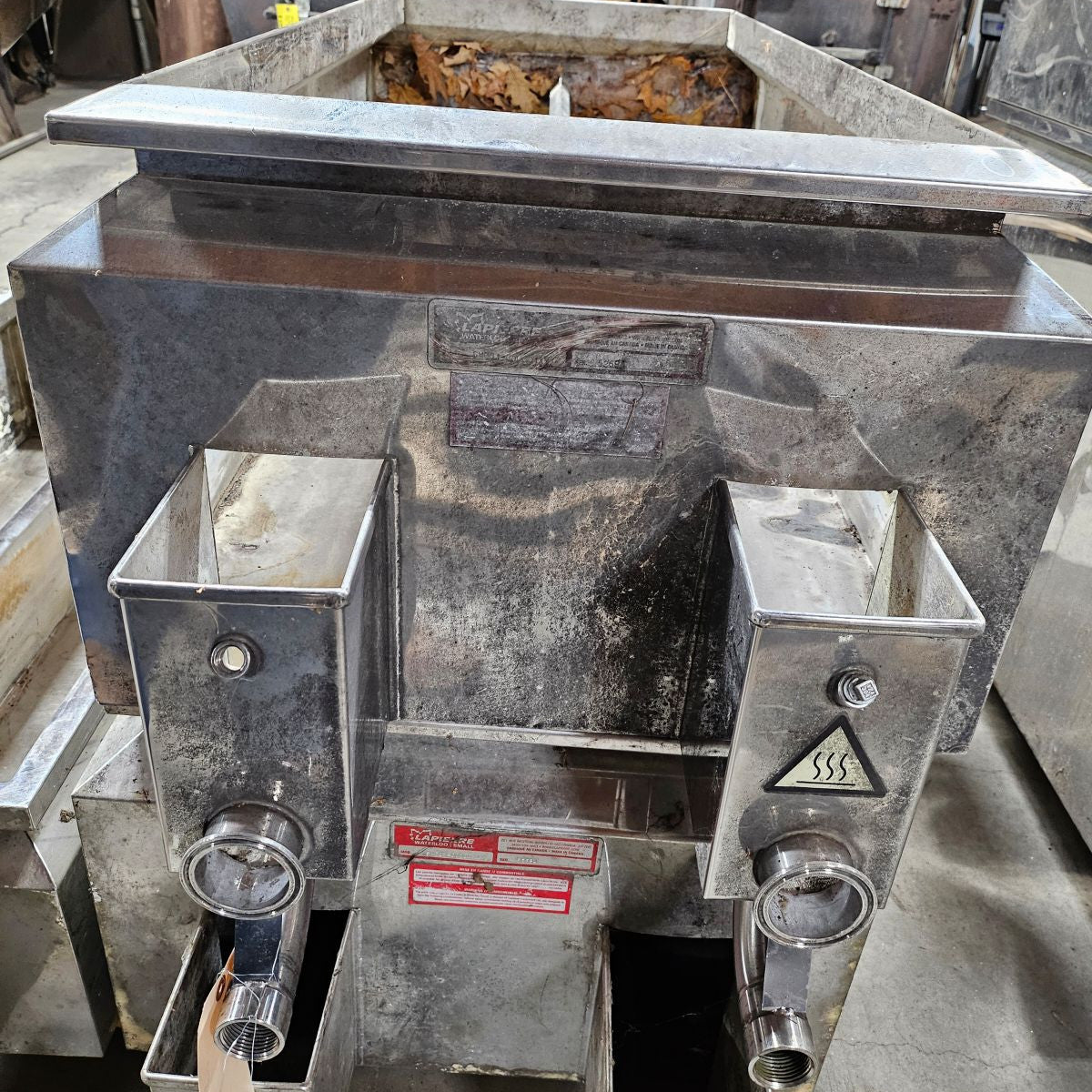 Used 4'x2' Welded Cross Flow Syrup Pan