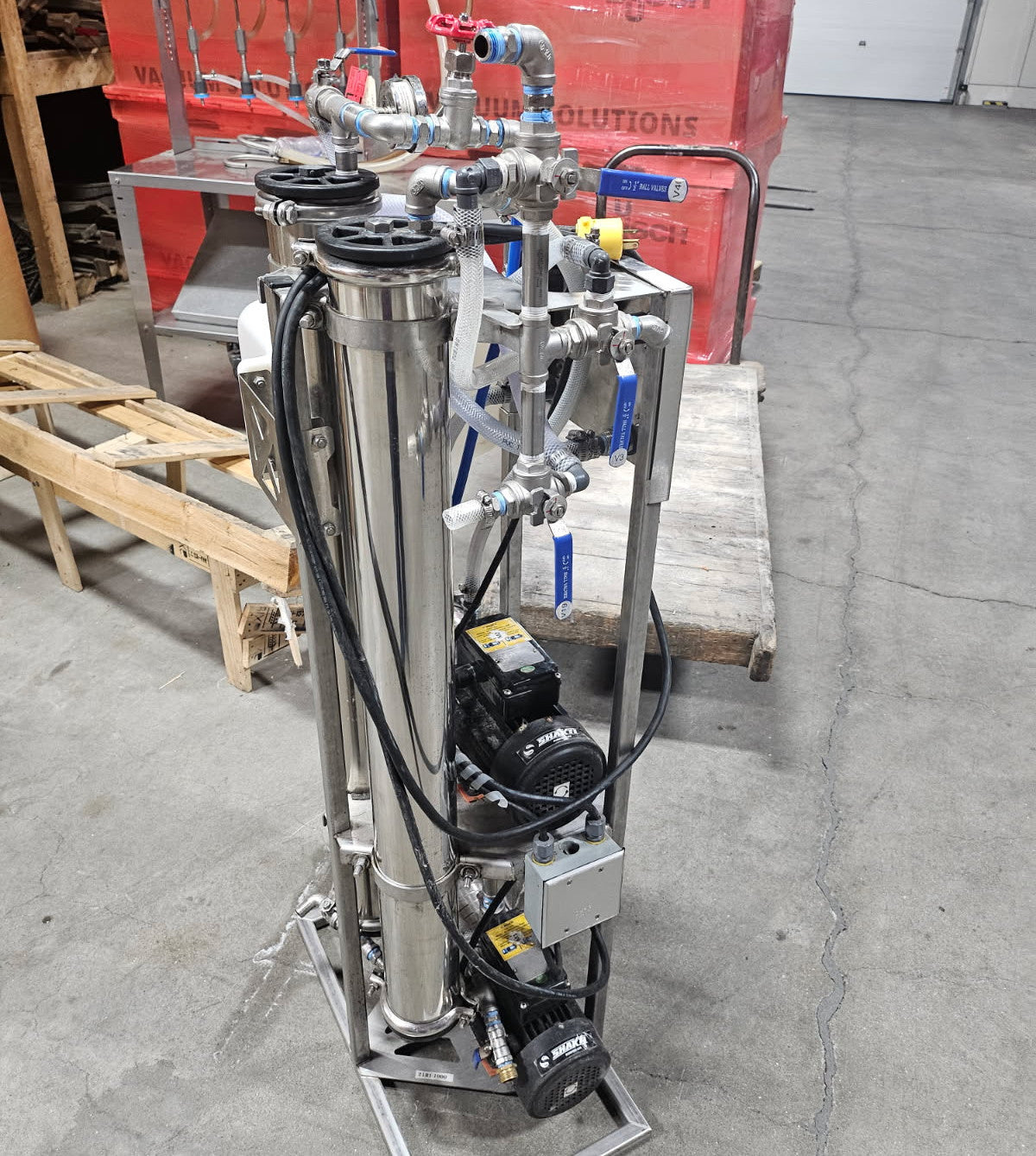 Used Leader Micro2 RO Machine with Wash Tank