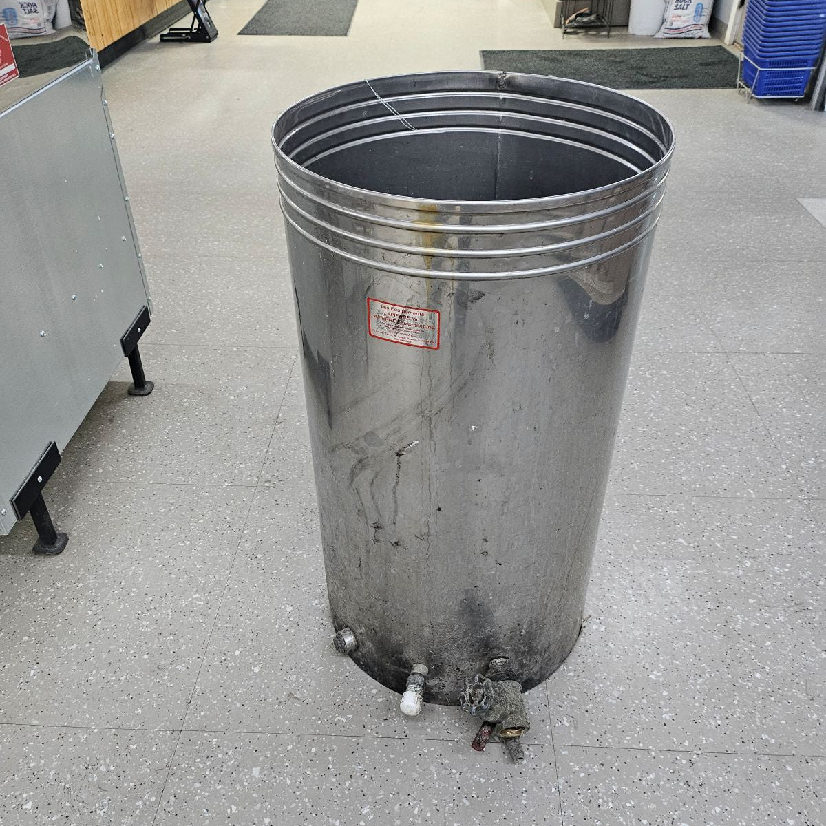 Used Lapierre Round RO Wash Tank