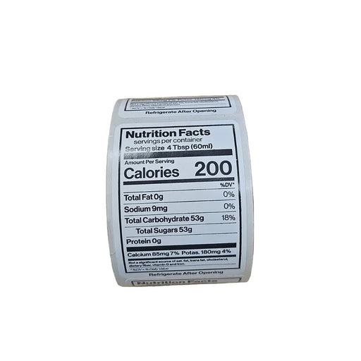 Nutrition Label 1 5/8"x2 3/8" (100/roll)