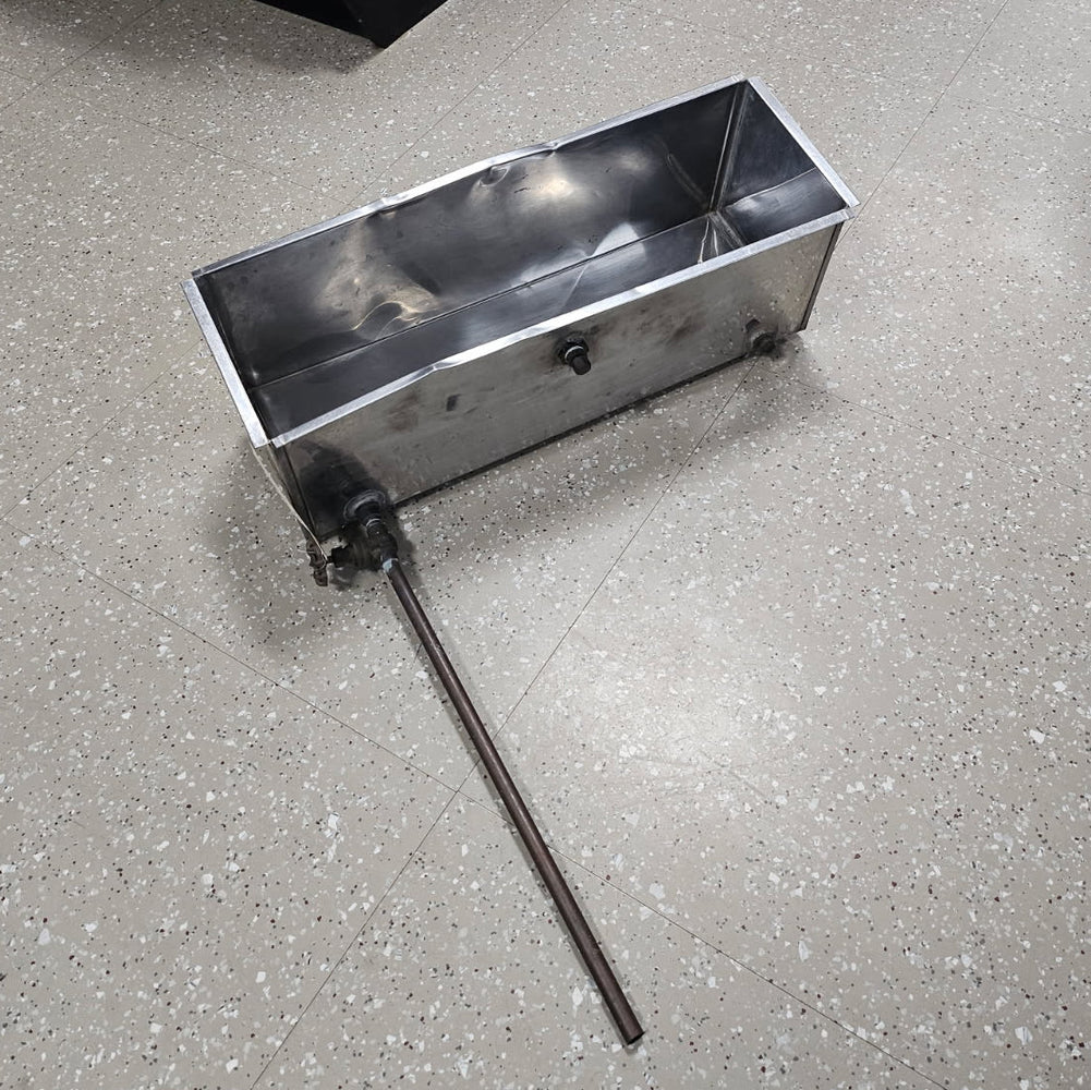 Used 2' Wide Soldered Preheater Pan