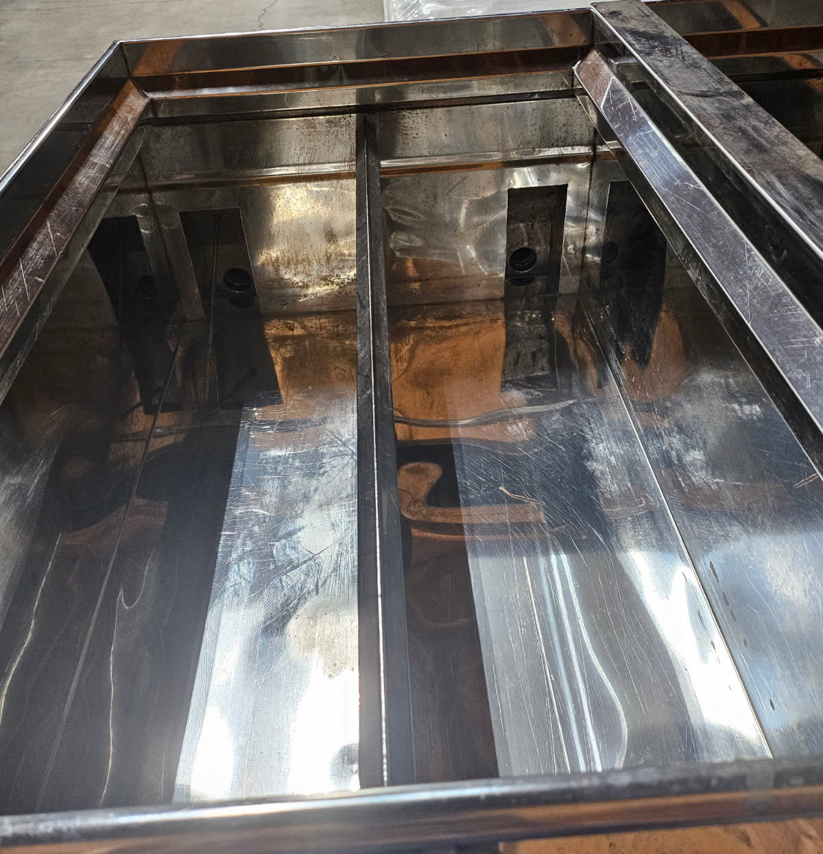 3'x12' D&G Oil Fired Champion Evaporator with Oil Burner, Burner Cover, Welded Raised Flue Cross Flow Pans