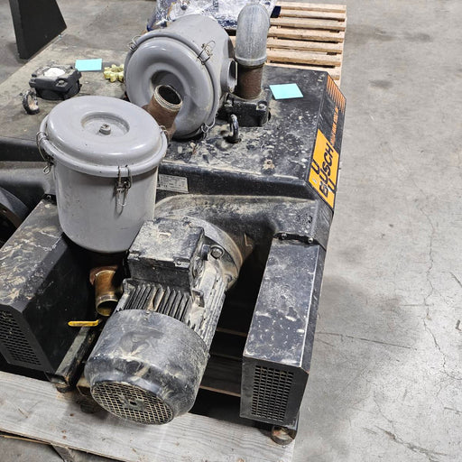 Used Busch Vacuum Pump, Model 1202, 3 Phase (pulls roughly 23") Sold As Is