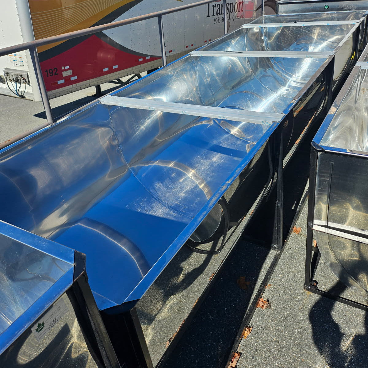 Used 1,023 Gallon CDL Stainless Tank (4'x14'x3')