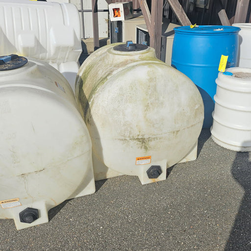 Used 125 Gallon Horizontal Plastic Tank