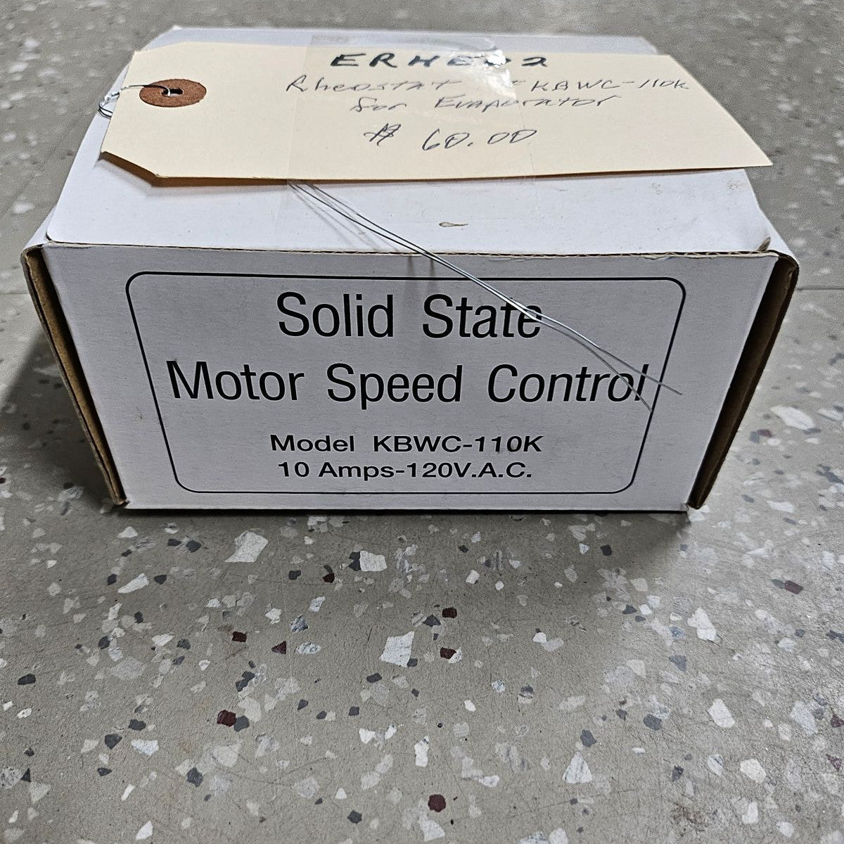 Rheostat #KBWC-110K for an Evaporator Blower (new)