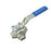 1/2" 3-Way Stainless Ball Valve