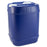 5 Gal Blue Plastic Rectangular Drum