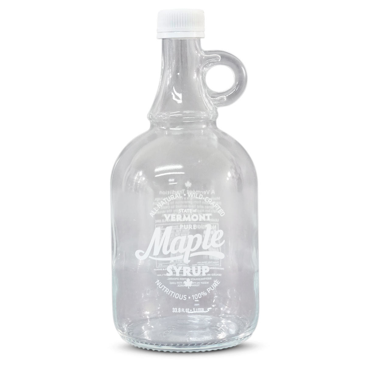 1 Liter VSMA Gallone Glass Jug w/Handle