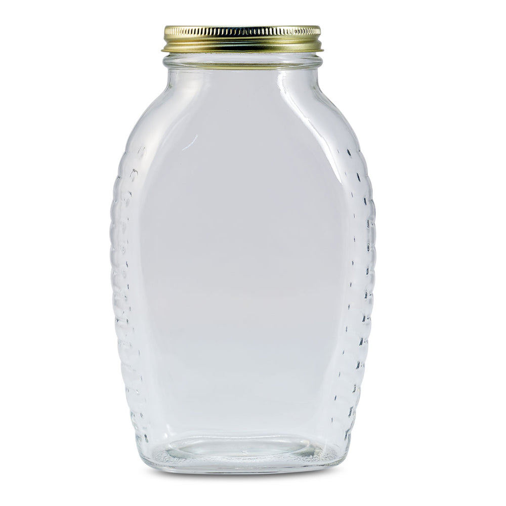 2 lb Glass Honey Jar (12/case)