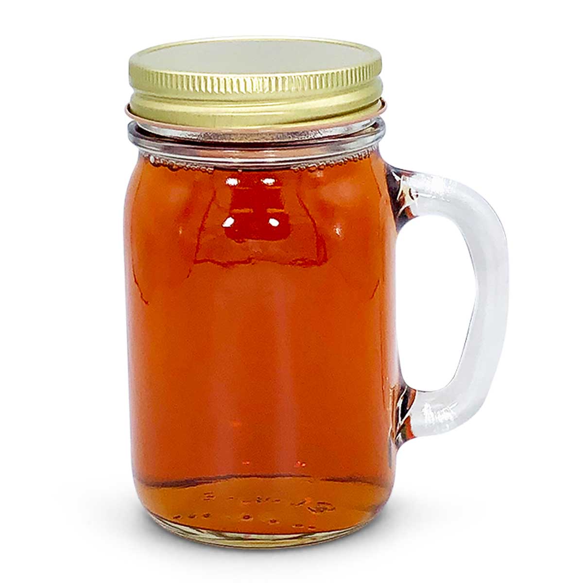 16 oz. Glass Mason Jar Mug (12 per case)