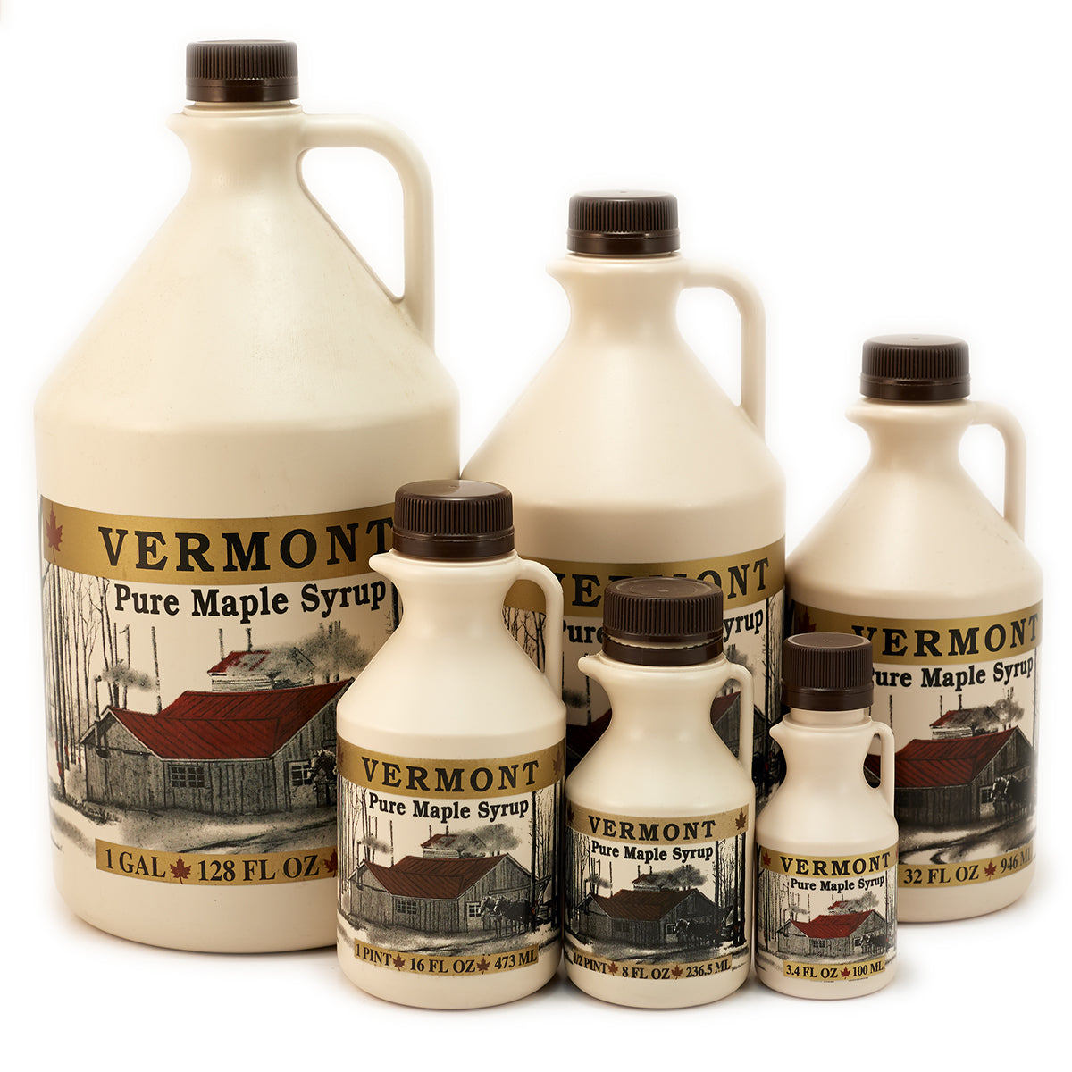 VT Colonial Gold 1/2 Gallon Jug