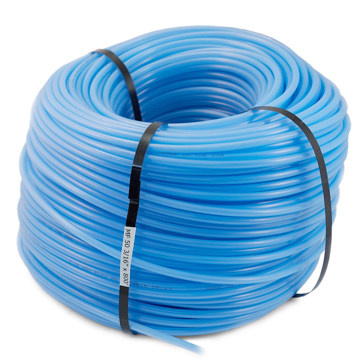 LASRDB3168 - 3/16" Leader Dark Blue Max Flow 50 Tubing (800' roll).