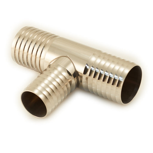 1 1/4"x1 1/4"x1" Stainless Mainline Reducing Insert Tee